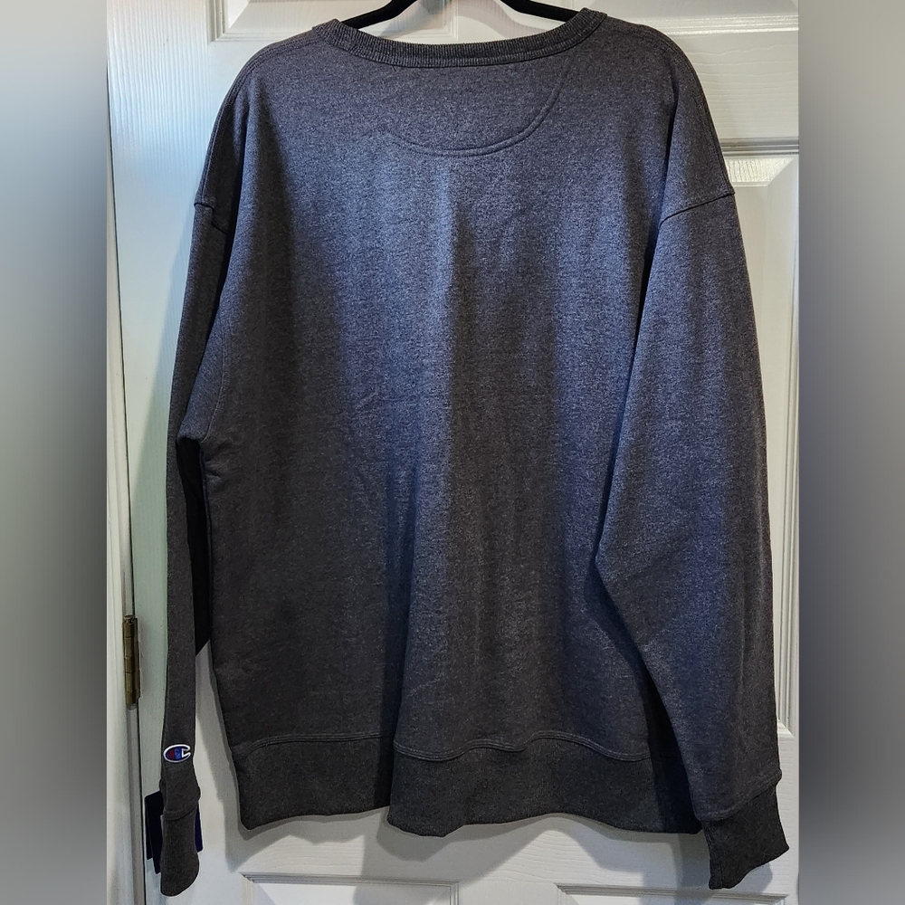 NWT Champion dark grey men's sweatshirt size 2XL - Picture 6 of 8